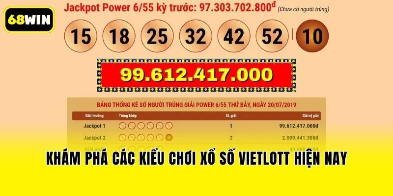 Khám phá các kiểu chơi xổ số Vietlott hiện nay